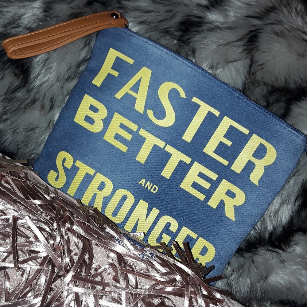 Denim Clutch